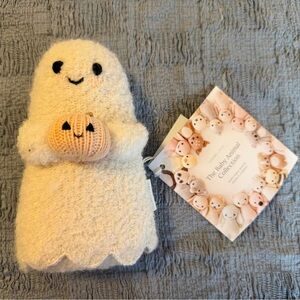 Cuddle and Kind Plush Ghost with Pumpkin